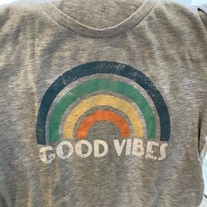 Good vibes tshirt modern canvas brand